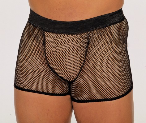 Fishnet Boxer Brief Tight fishnet boxer brief