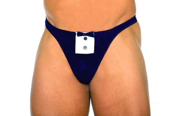 Men's Tuxedo Thong Tuxedo thong. One size fits most.