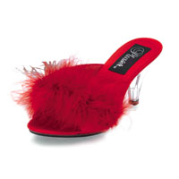 Belle Stiletto with Fur 3