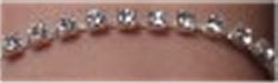 Single Row Anklet *NEW* NEW!! Single row of rhinestones on this anklet.