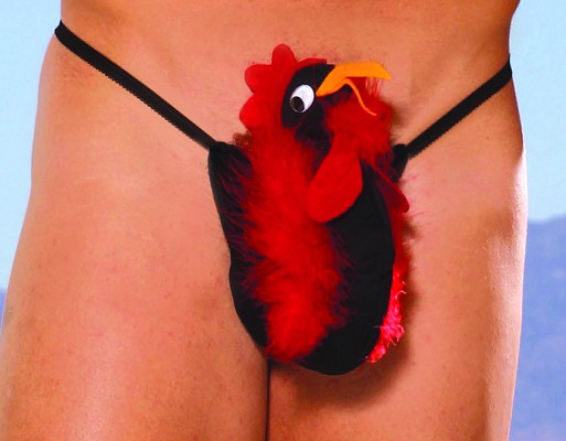 Men's Rooster Pouch Rooster Pouch.  One size fits most.