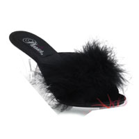 Belle Stiletto with Fur 3