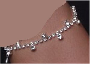 Small Stone Anklet *NEW* NEW!! Rhinestone anklet with small stones all the way around.